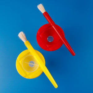 Novità 2024: Accessori per Disegno Artistico, Coppa per Miscelazione e Pulizia Colori, Pennello in Plastica per Pulizia Pigmenti - Product Image 4