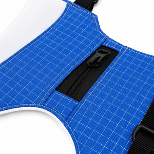 Harnais pour chien personnalisé avec logo, sans traction, imperméable, respirant, avec distributeur de sacs à excréments - Product Image 4