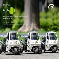 Voiture télécommandée à trois roues, moto RC Dodo, tricycle de drift, mini voiture de course, kart électrique à pulvérisation, véhicule tout-terrain jouet
