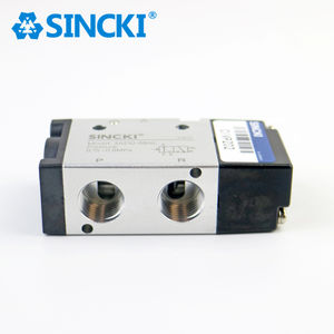 SINCKI 3A210-08 <span class=keywords><strong>3</strong></span>/2气动控制1/4英寸电磁阀空气先导12V 24v <span class=keywords><strong>3</strong></span>/2先导阀气动零件 - Product Image 2