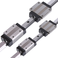 Bloc de guidage linéaire ABBA BRC20U0NZ0, haute rigidité, charge lourde, faible bruit, curseur pour l'automatisation des équipements de machines CNC