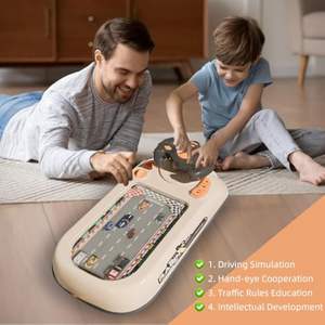 لعبة سباقات السيارات الإلكترونية والمغامرات EPT ، ألعاب الأطفال التعليمية محاكاة سطح المكتب ، لعبة لعبة - Product Image 6