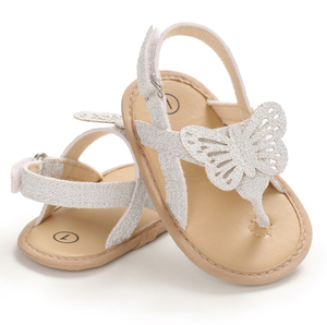 Sandales plates pour bébés filles, style princesse givrée, pour l'extérieur - Product Image 5