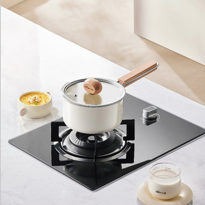 Mini-casserole Little Bear en céramique titane CP-JG066, antiadhésive, pour cuisinière à gaz, pour aliments pour bébés, portion individuelle - Product Image 1