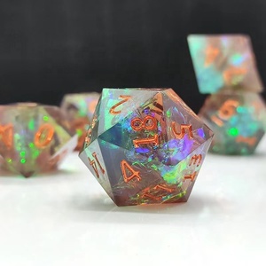 <span class=keywords><strong>Super</strong></span> september Dungeon et dragon dés rpg résine dnd dés tranchants dés - Product Image 5
