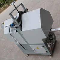 Sierra de corte en V para perfiles de plástico, máquina de corte de aluminio UPVC, máquina para fabricar puertas y ventanas de aluminio