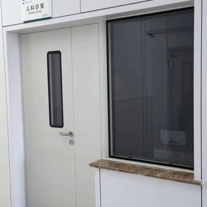 Ventanas de transferencia estériles de acero inoxidable de aleación de aluminio fabricadas en fábrica, diseño insonorizado para laboratorios de salas limpias - Product Image 2