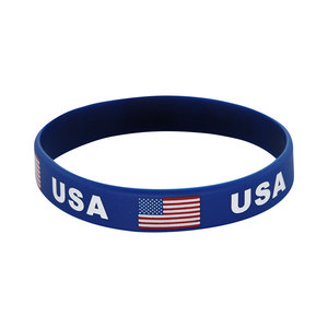 Pulsera de Silicona Mundial 2026, Brazalete de Recuerdo de EE. UU., Canadá y México, Regalo Personalizado con Logotipo para Aficionados al Fútbol, para Promoción al por Mayor - Product Image 5