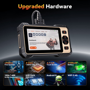 THINKCAR THINKSCAN 662 Outil de diagnostic OBD2 bidirectionnel ECM/Transmission/ABS/SRS 12 fonctions de réinitialisation Scanner de diagnostic gratuit à vie - Product Image 5