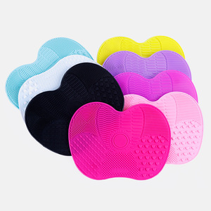 Produits de dropshipping 2026 : Tapis de nettoyage en silicone coloré pour pinceaux de maquillage, outils de lavage de pinceaux cosmétiques - Product Image 1