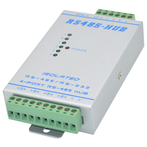 Répéteur de bus et distributeur de signal RS485 bidirectionnel isolé à 4 ports avec protection contre la foudre W729 - Product Image 3