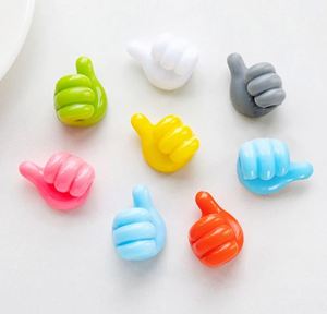 <b>Hanger</b> Silicone Charging Line Storage Self Adhesive Thumb Wall Thumb Hooks Wire Organizer Wall Hooks - Product Image 1