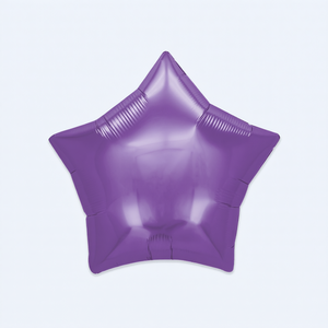 Party Love Foil Star <b>Balloon</b> Purple 24 Inch Metallic Birthday Party <b>Decor</b> - Product Image 1