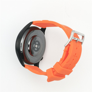 Bracelets de montre en silicone à la mode 22mm pour <span class=keywords><strong>Samsung</strong></span> <span class=keywords><strong>Gear</strong></span> <span class=keywords><strong>S2</strong></span> S3 bracelet de montre en silicone de remplacement <span class=keywords><strong>Sport</strong></span> classique - Product Image 4
