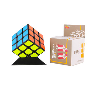 Cube 3x3 Magic Factory Price Educational Toy Speed Cube Smooth Solid Plastic 3x3 Magic Puzzle Cube