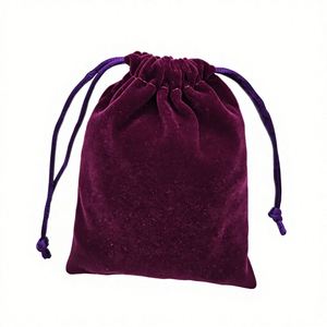 Bolsa de Terciopelo Pequeña con Logotipo Personalizado para Joyería, Relojes y Otros Tesoros, Bolsa de Almacenamiento para Pelucas - Product Image 1