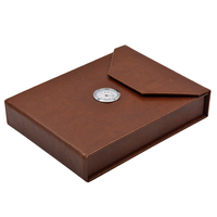 Caja de Madera para Cigarros con Forma de Sobre, Diseño Creativo y Personalizado, Directo de Fábrica, Caja de Almacenamiento de Cigarros Premium
