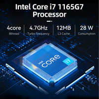 XCY Intel Core I3 I5 I7 DDR4 RAM 3 210 RJ45 Ethernet RS232 COM GPIO sin ventilador Industrial Mini PC Linux computadora