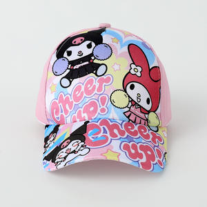 Nueva Gorra de Béisbol de Dibujos Animados para Niños, Gorra de Pico de Pato, Personaje de Anime Kuromi My Melody, Algodón Transpirable, Protección Solar - Product Image 2
