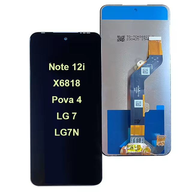 Wholesale Mobile Phone Accessories Lcd Screen for Infinixs Note 12i Display
