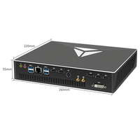 PC para Juegos de Diseño Moderno, Intel de 10.ª Generación, 10 Núcleos, 4K, Pantalla Múltiple, I3 I5 I7 I9 Mini PC GTX1050ti GTX1650 GDDR6 para Juegos en 3D