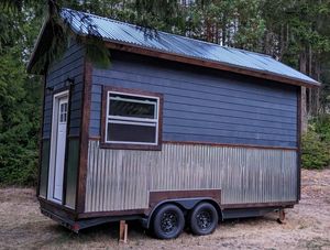 8x18 Tiny House with Loft (188 sq ft)FREE SHIPPING TO ALL - Product Image 1