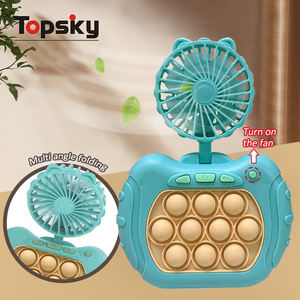 2024 portatile portatile portatile portatile Console di gioco rapido spingere spremere giocattoli veloci bolla elettrica Pop il suo Fidget giocattoli sensoriali per i bambini - Product Image 3