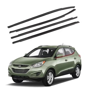 Guarnizione Esterna per Finestrini Auto, Set di 4 Pezzi, Gomma per Porte Esterne 83210-2S000 per Hyundai <span class=keywords><strong>Tuscon</strong></span> IX35 2010-2017 - Product Image 6