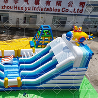 Aire de jeux gonflable géante Château sautant avec avion Thème astronaute Jeux de parc d'attractions gonflables en vente
