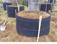 Pot de propagation pour le contrôle des racines des plantes, favorisant une croissance rapide des racines, en HDPE biodégradable, écologique, léger, avec système d'élagage aérien