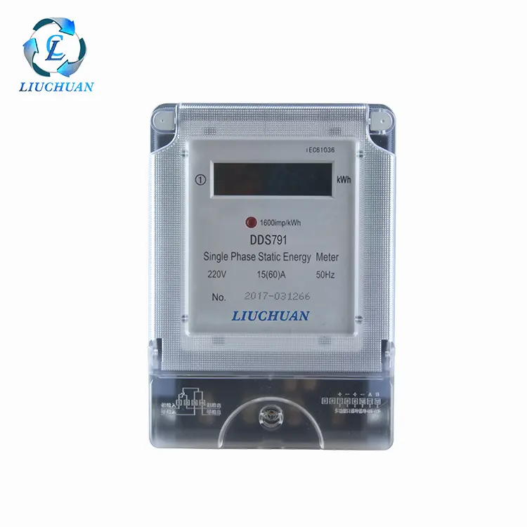 Eenfase Digitale Elektrische Meter Reverse Remote Energy Meter