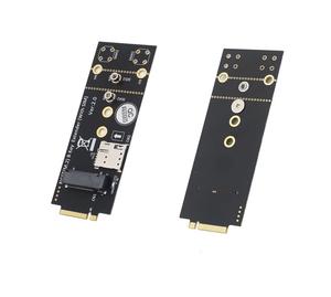 <span class=keywords><strong>M</strong></span>.2 anahtar B için NANO SIM kart yuvası ile NGFF anahtar B adaptörü için 4G 5G modülü EM12-G EM160R-GL L860-GL RM520N-GL RM530N-GL - Product Image 3