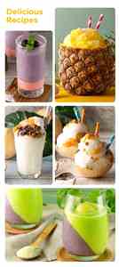 Poudre de smoothie au caramel salé facile à préparer, sans lait en poudre, goût sucré et salé pour les boissons froides. - Product Image 3