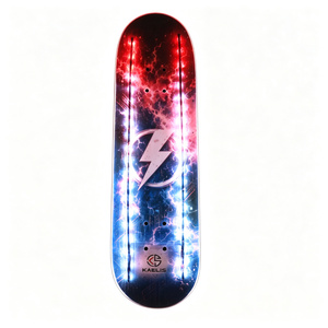 KAELIS Tabla de Skate Eléctrica con Luces LED, Tema Espacial, Madera de Arce, Moda, Actividad al Aire Libre, Paquete de 2 - Product Image 4