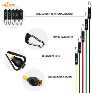 GEDENG Amostra Grátis De Borracha Bulk Bar Forte Puxar As Correias De Tornozelo Banda De Resistência Pesada - Product Image 3