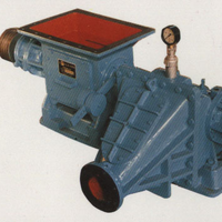Système de convoyeur pneumatique industriel mobile à vis pour ciment, cendres volantes et sable, avec pompe Fuller