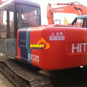 Excavadora Hidráulica Usada de 12 Toneladas, Fabricada en Japón, Hitachi EX120-3/EX120-5/ZX120, con Motor y Bomba, en Excelentes Condiciones - Product Image 1