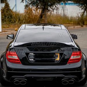 Alerón Trasero Estilo R de Material ABS para Mercedes-Benz W204 Sedán 4 Puertas C350 C63 AMG, Años 2008, 2009, 2010, 2011, 2014 - Product Image 4