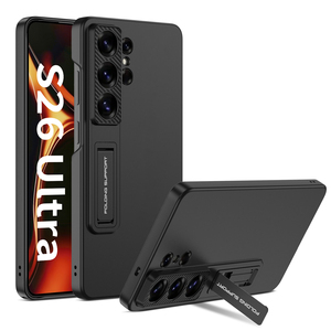 เคสโทรศัพท์มือถือ GKK Pure Color 360 Protection PC สำหรับรุ่น S26/S25/S24/S23/S22 Ultra พร้อมที่ป้องกันกล้องและเลนส์  แบบมีขาตั้ง - Product Image 6