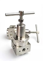 Régulateur haute pression pneumatique en acier inoxydable 304, 40 bars, vanne de réduction de pression pour compresseur d'air de Machine de moulage par soufflage