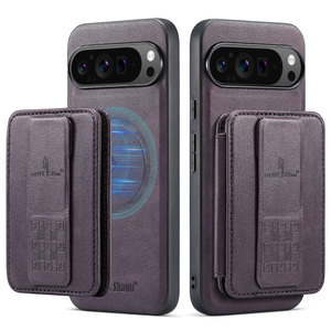 Para <span class=keywords><strong>Google</strong></span> <span class=keywords><strong>Pixel</strong></span> 10 Pro XL Wallet Case <span class=keywords><strong>2</strong></span> en 1 <span class=keywords><strong>Funda</strong></span> de cuero desmontable Wallet Case <span class=keywords><strong>Funda</strong></span> protectora con soporte Tarjetero - Product Image 1