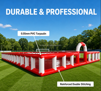 Terrain de football gonflable robuste - Direct usine