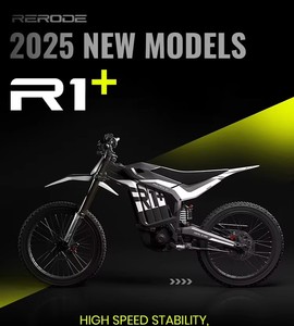 Motocicleta eléctrica Rerod R1 + de 72V, 17000W, 90 km/h, batería de litio de conducción media, motocicleta todoterreno, Dirt Ebike - Product Image 4