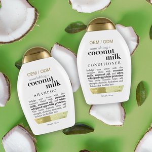 Après-<span class=keywords><strong>shampoing</strong></span> et gel capillaire à l'huile de coco naturelle OEM/ODM – Rafraîchissant, nourrissant, hydratant, soyeux, adoucissant – Marque privée - Product Image 2