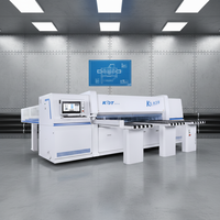 Scie à panneaux verticale CNC KDT KS-828C pour la découpe de panneaux MDF, contrôlée par PLC, longueur de pièce maximale 2830 mm, puissance 25 kW