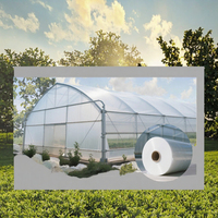 Serre agricole pour légumes, serre mono-chapelle en film plastique PE, tunnel polyvalent à vendre