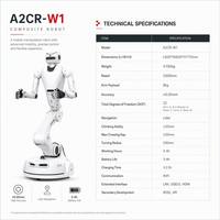 Robots Colaborativos Hirobot A2CR-W1, Material Compuesto Metálico, Software Personalizable, AC220V 700W, Uso Industrial, Motor PLC, 1 Año de Garantía