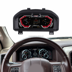 จอแสดงผลดิจิตอล LCD ขนาด 12.3 นิ้ว แบบ TRX สำหรับรถบรรทุก Dodge RAM 1500 2500 ปี 2012-2018 - Product Image 1