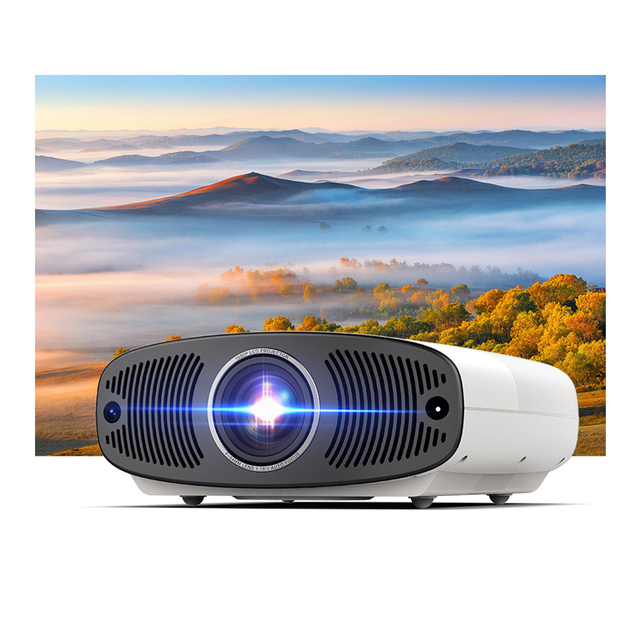 Toumei Q7 Projector 1080P Home Theater LCD Projector 1300 Lumen Auto Focus Auto Keystone
