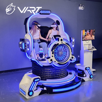 Cine VR VART 9D Egg, Silla de Realidad Virtual de 2 Asientos, Simulador de Equipos de Realidad Virtual, Máquina de Realidad Virtual